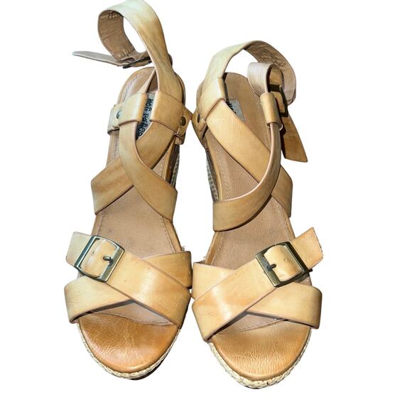 Tan Not Rated Women's Dream To Live Wedge Sandal Size 8.5 - Picture 4 of 13